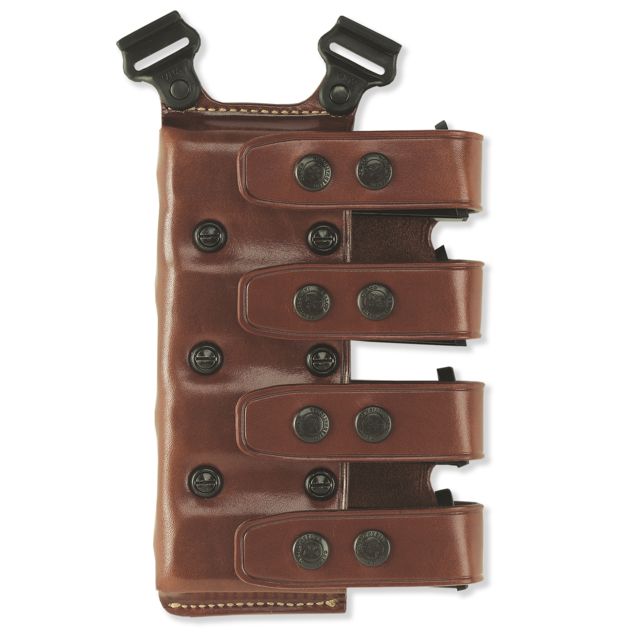 Galco Quad Magazine Carrier Ambidextrous Tan - Staggered .40 Polymer Pistol Magazine - Galco