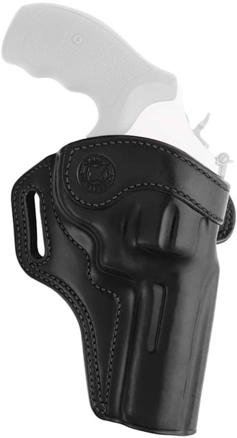 Galco Masterbilt Revenger Leather OWB Belt Holster Smith & Wesson K Frame M10 4in M19 4in M66 4in Ambidextrous Black