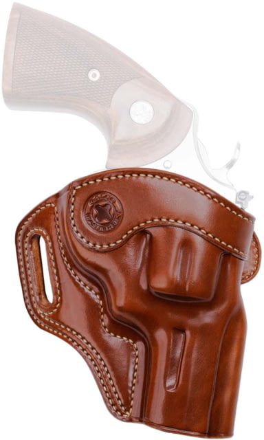 Galco Masterbilt Revenger Leather OWB Belt Holster Smith & Wesson K Frame M10 4in M19 4in M66 4in Ambidextrous Tan