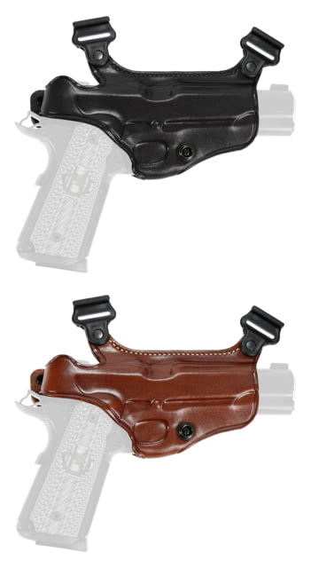 US Galco S3H Shoulder Holster Component, Glock 42, Sig-Sauer P365 Std & Sas, Sig-Sauer P365 .380, Sig-Sauer P365X, Sig-Sauer P365Xl, Sig-Sauer P365Xl Spectre Comp No Red Dot, Right Hand, Black, 870B Tech Data