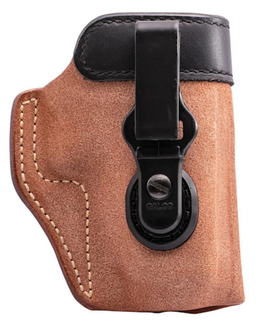 Galco Scout 3.0 IWB Gen 2 Glock 43 Ambidextrous Rough Out Premium Steerhide Finish Black Leather - Galco