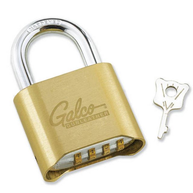 Galco Set-Your-Own Combination Padlock Ambidextrous - Galco
