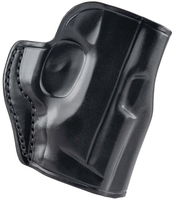 Galco Belt Leather Holster Smith & Wesson M&P Bodyguard 380 w/ Laser Right Hand Plain Black - Galco