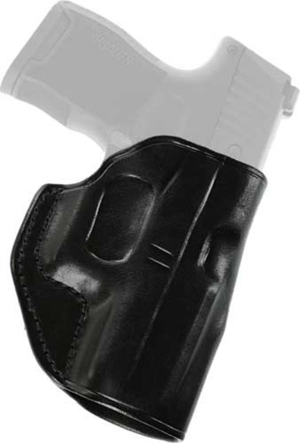 Galco Belt Leather Holster Glock 26/Glock 27/Glock 33 Right Hand Plain Black