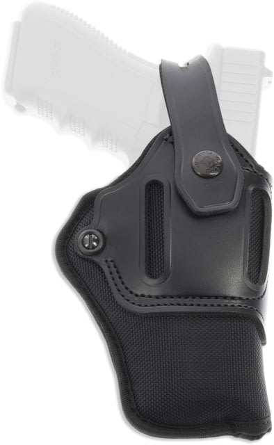 Galco Switchback Strongside/Crossdraw Belt Leather Holster Ambidextrous Walther PPQ M2 4in Black - Galco