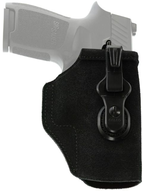 Galco Tuck-N-Go 2.0 Inside The Pant Leather Holster Colt Kimber Ruger & Others Ambidextrous Premium Center Cut Steerhide Black - Galco