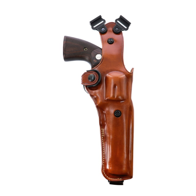 Galco Holster for VHS 4.0 Leather Shoulder Holster System Smith & Wesson N Frame M29/629 6 1/2in Ambidextrous Hand Tan - Galco