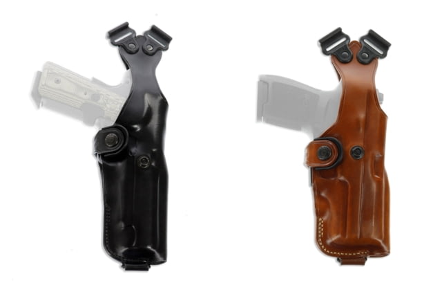 US Galco Holster for VHS 4.0 Leather Shoulder Holster System, Glock 17 Gen 1-5, Tan, V4-224R Tech Data