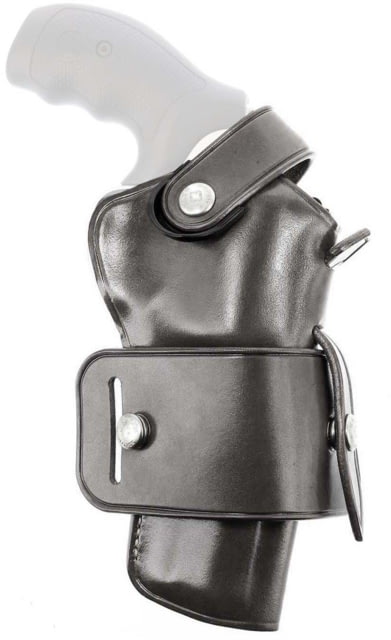 Galco Wheelgunner 2.0 Belt Holster Colt King Cobra 4in Ambidextrous Black - Galco