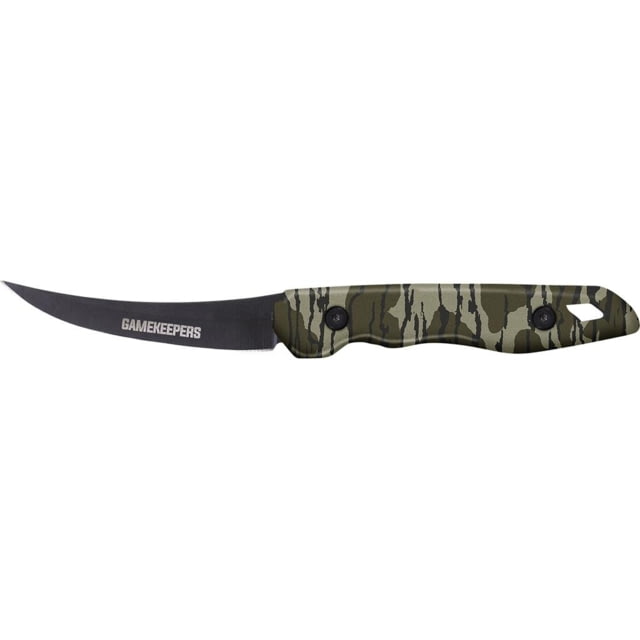 Gamekeeper Boning Fixed Blade Knife Mossy Oak - Gamekeeper