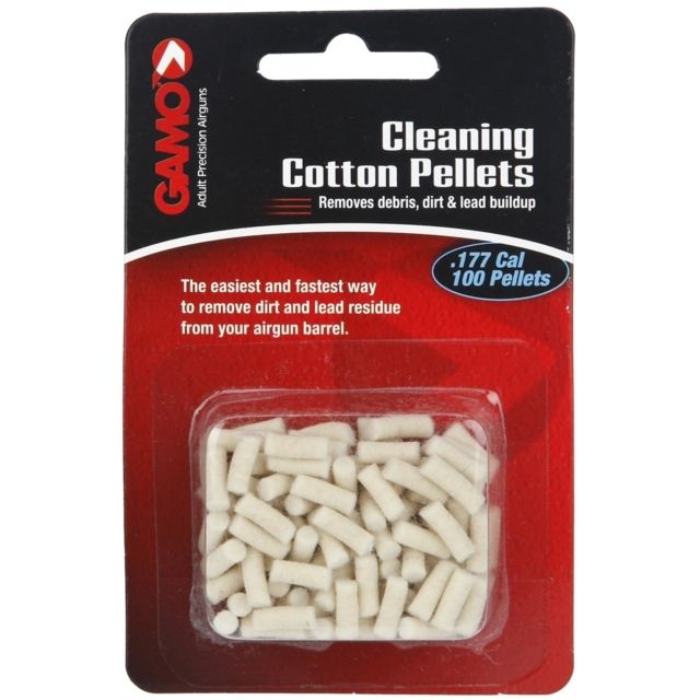 Gamo Cleaning Cotton Pellets .177 cal 100 Pack