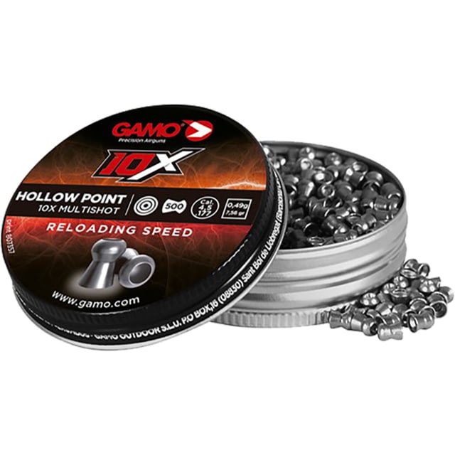 Gamo Gamo Swarm 10X 177 Hollow Point 500 Per Tin Lead