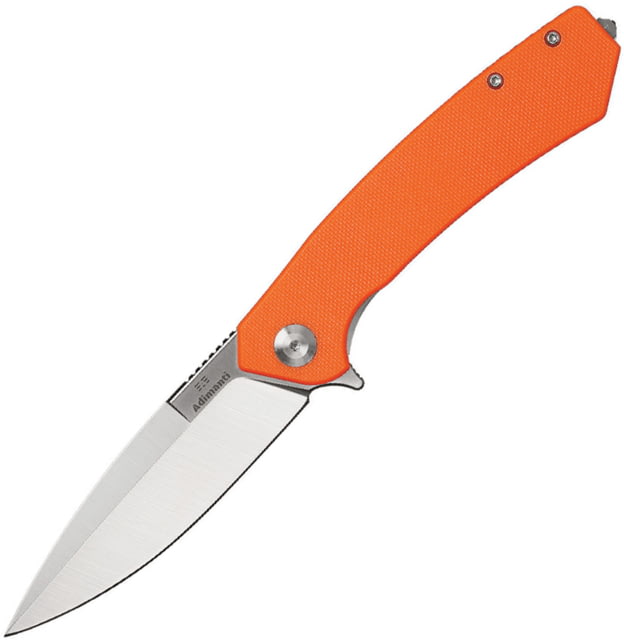 Ganzo Knives Adimanti Linerlock Orange Folding Knife 3.38" satin finish D2 tool steel blade Orange G10 handle - Ganzo Knives