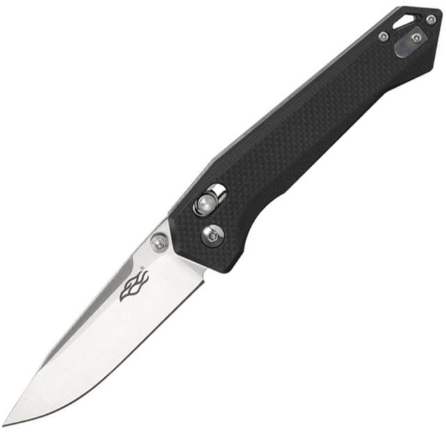Ganzo Knives Firebird G-Lock Black Folding Knife 3.25" satin finish 440C stainless blade Black G10 handle - Ganzo Knives