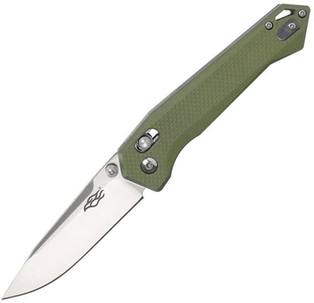Ganzo Knives Firebird G-Lock Green Folding Knife 3.25" satin finish 440C stainless blade Green G10 handle - Ganzo Knives
