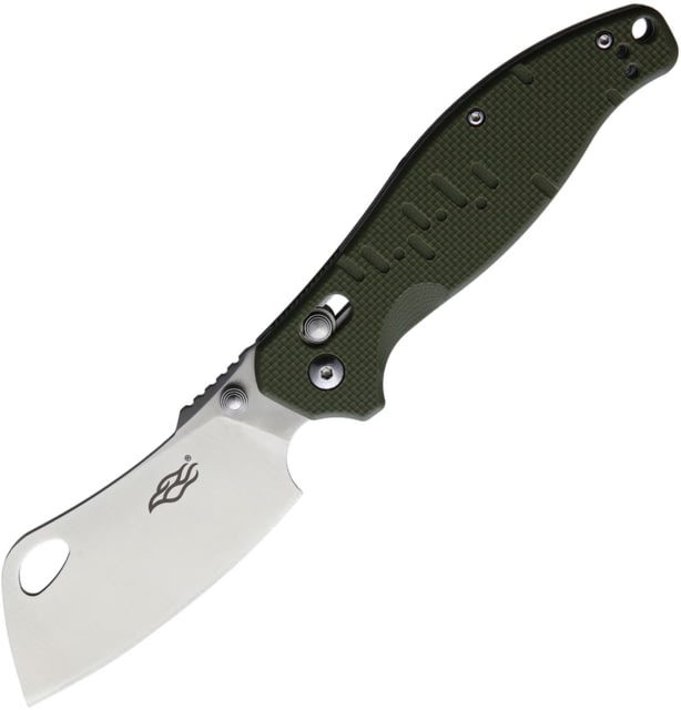 Ganzo Knives Firebird G-Lock Green Folding Knife 3.25" satin finish 440C stainless blade Green G10 handle Thumb pull - Ganzo Knives