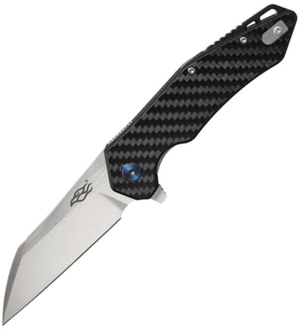 Ganzo Knives Firebird Linerlock CF Folding Knife 3.38" satin finish D2 tool steel blade Carbon fiber handle - Ganzo Knives