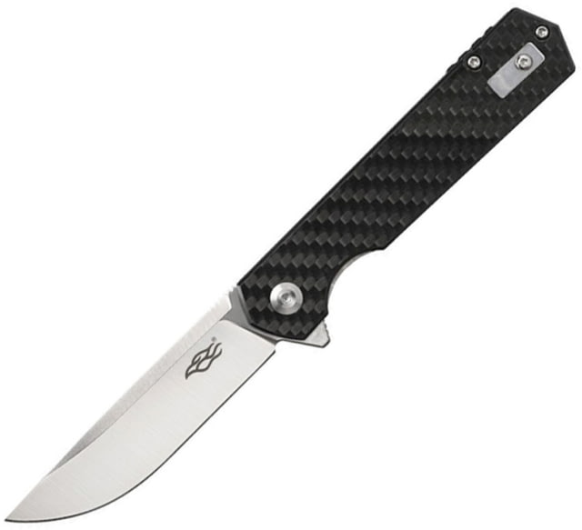 Ganzo Knives Firebird Linerlock CF Folding Knife 3" satin finish D2 tool steel blade Carbon fiber handle - Ganzo Knives