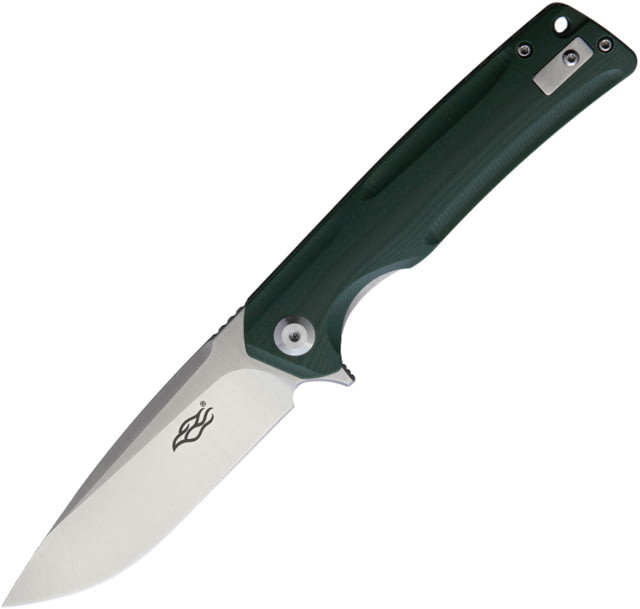 Ganzo Knives Firebird Linerlock Green Folding Knife 3.5" satin finish D2 tool steel blade Green G10 handle - Ganzo Knives