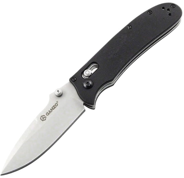 Ganzo Knives G-Lock Black/Satin GA - Ganzo Knives