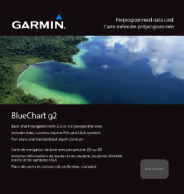 Garmin BlueChart g2 Baltic Sea East Coast v2010.5-v12 microSD Card w/SD Adapter - Garmin