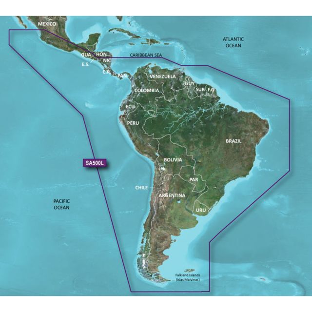 Garmin BlueChart g2 HD - HXSA600X - South America - microSD/SD - Garmin