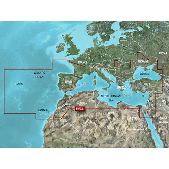 Garmin BlueChart g3 Vision HD - VEU723L - France - microSD/SD - Garmin