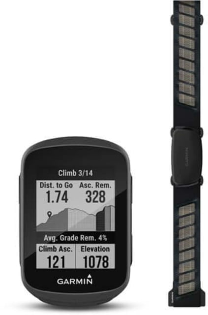 Garmin Edge 130 Plus GPS Bike Computer w/ HRM-Dual Bundle Black - Garmin