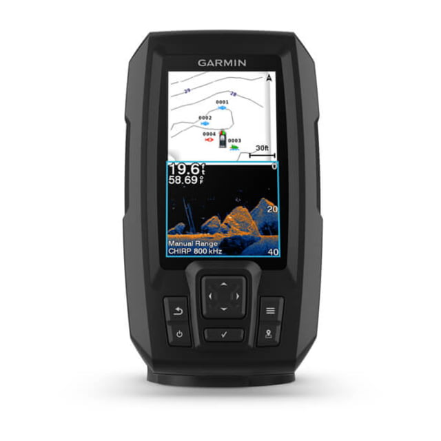 Garmin Striker Vivid 4cv Fishfinder w/GT20-TM Transducer Black