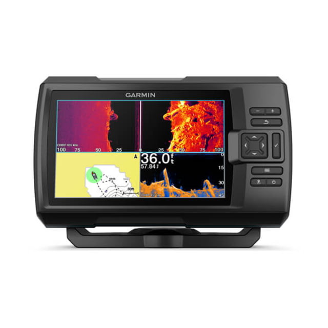 Garmin Striker Vivid 7sv Fishfinder w/GT52HW-TM Transducer Black