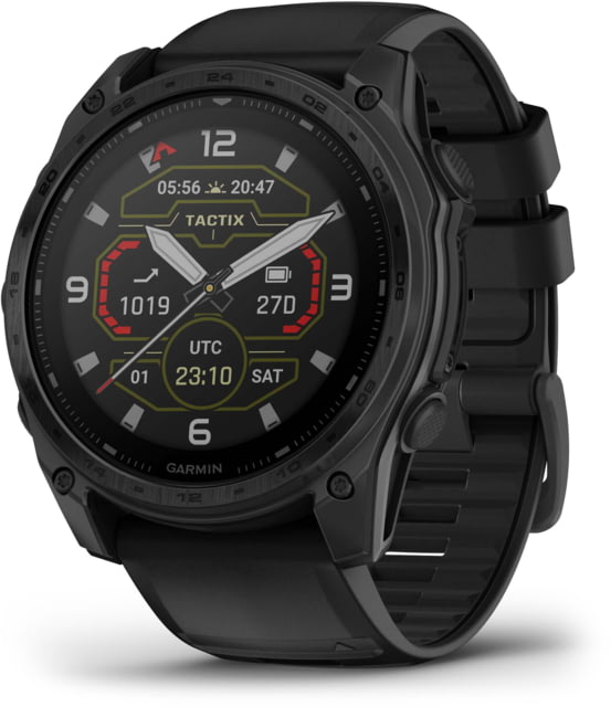 Garmin Tactix 8 Premium Tactical GPS Watch - Solar 51mm Black