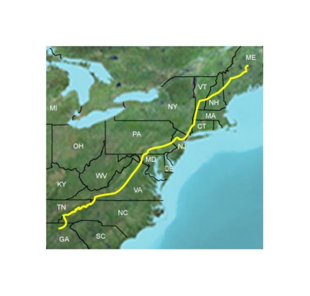 Garmin Trailhead Series Appalachian Trail microSD - Garmin