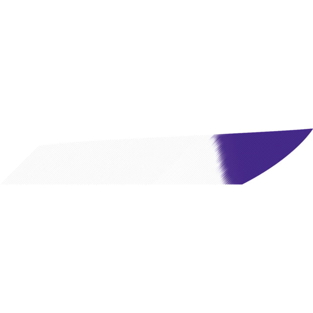 Gateway Mako Feathers 3.125in lW 50 Pack White/Purple