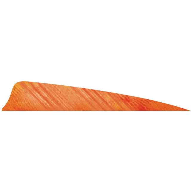 Gateway Shield Cut Feathers 1407006 White/Orange - Gateway