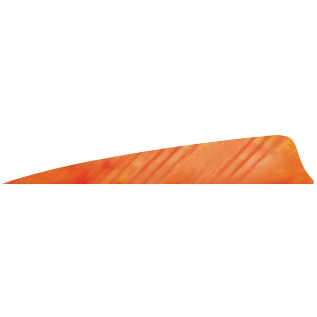 Gateway Shield Cut Feathers 1407103 White/Orange - Gateway