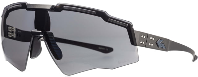 Gatorz Blastshield B2 Sunglasses Black Matte Black Logo MilSpec Ballistic Smoke & Clear Array w/ Anti-Fog ANSI Z87.1 Black One Size - Gatorz