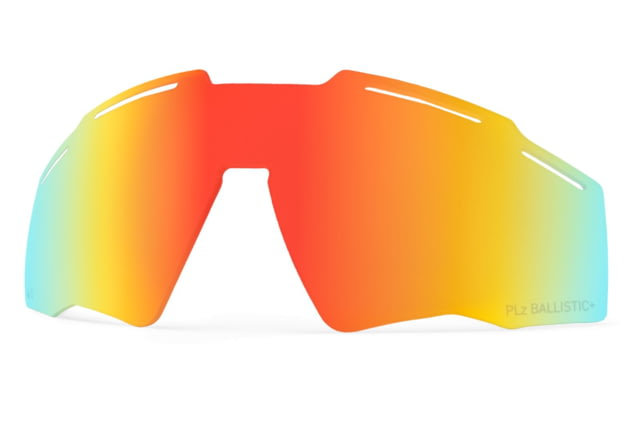 Gatorz Blastshield B2 Sunglasses MilSpec Ballistic PolarizedSmoke Sunburst Mirror w Anti-Fog Replacement Lens ANSI Z87.1 One Size - Gatorz