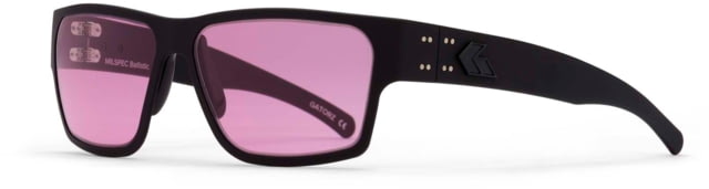 Gatorz Delta Milspec Ballistic Glasses Blackout Frame Shooting Low w/Anti-Fog Lens - Gatorz