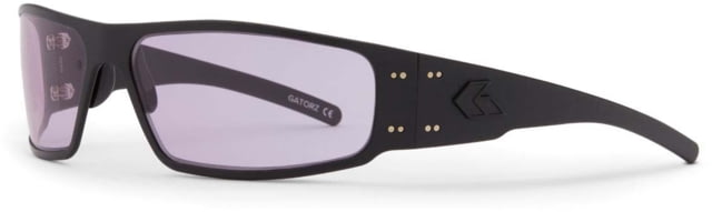Gatorz Magnum Milspec Ballistic Z87.1 Sunglasses Blackout Frame Shooting Low Light w/Anti-Fog Lens - Gatorz