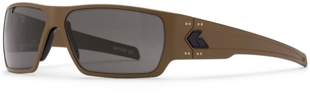 Gatorz Specter Milspec Ballistic Glasses Cerakote Tan Frame Smoke w/Anti-Fog Lens - Gatorz