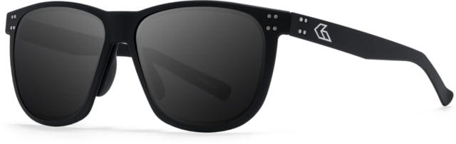 Gatorz Wraith Sunglasses Black Engraved Logo Smoke - Gatorz