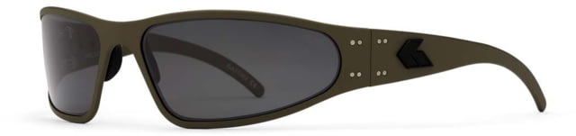 Gatorz Wraptor Milspec Ballistic Z87.1 Sunglasses Cerakote OD Green Frame Smoke w/Anti-Fog Lens - Gatorz