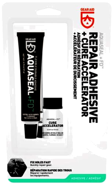 Gear Aid Aquaseal FD Repair Adhesive & Cure Accelerator 0.75 oz