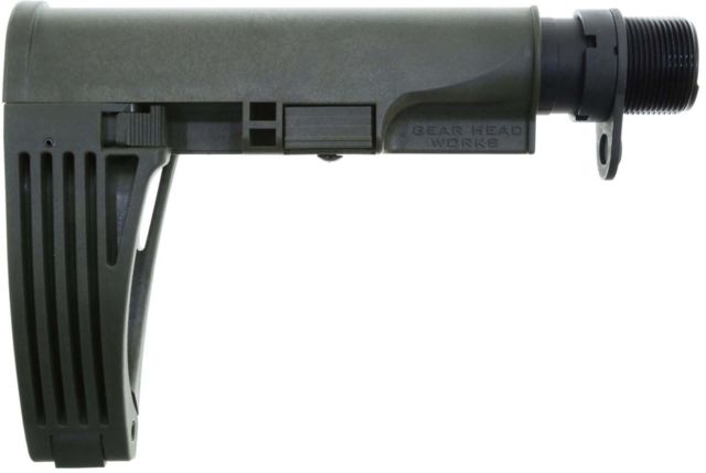Gear Head Works Tailhook Mod 2 Pistol Stabilizing Brace Telescoping OD Green