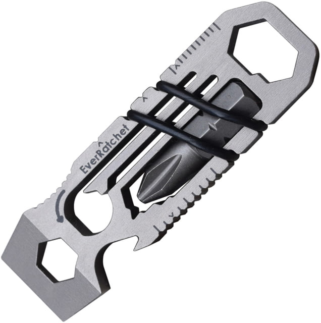 Gear Infusion EverRatchet Keychain MultiTool 2.5" overall Titanium construction - Gear Infusion