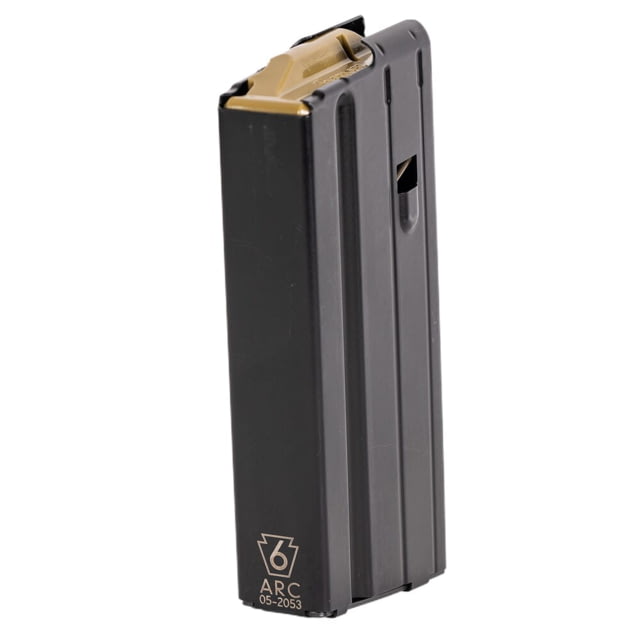 ssele 6mm ARC 15 Rounds Rifle Magazine Black Ammo