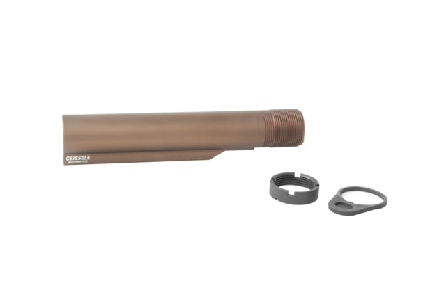 Geissele Premium Mil-Spec Buffer Tube 7075-T6 AR-15/M4 Desert Dirt Color