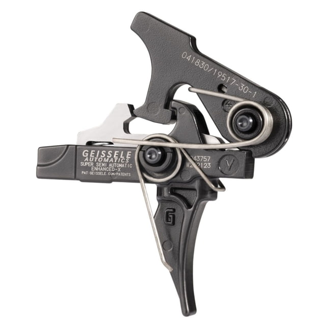 Geissele SSA-E X w/ Lightning Bow Trigger 2.9 - 3.8lb Black