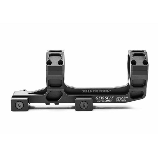 Geissele Geissele AR-15/M4 Super Precision Scope Mount 30 mm Tube 0 MOA Extended Type 3 Anodized Black