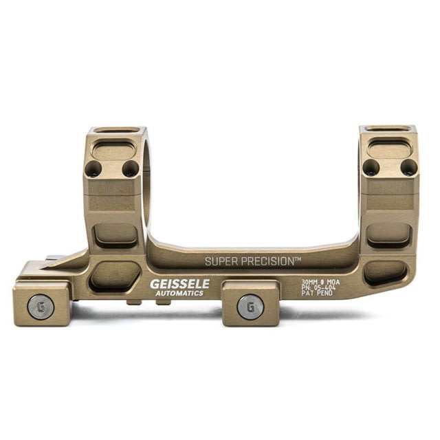 Geissele Geissele AR-15/M4 Super Precision Scope Mount 30 mm Tube 0 MOA Standard Type 3 Anodized DDC